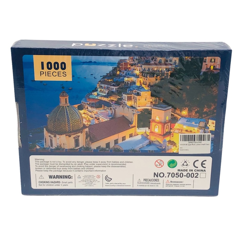 Puzzle Fantastic Positano Italy 1000 Piece Puzzle - Picture 5 of 8